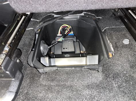 what is metal box under drivers seat 2012 ford van|black box under seat.